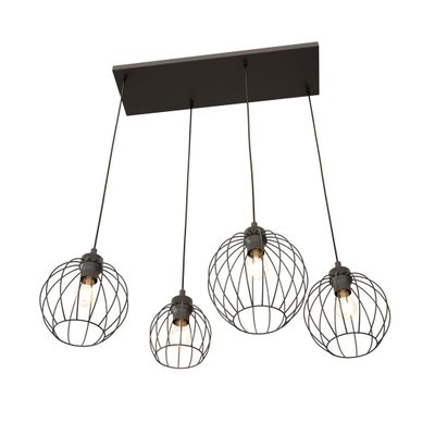Emibig Lighting Taklampa NANDO 4 BL