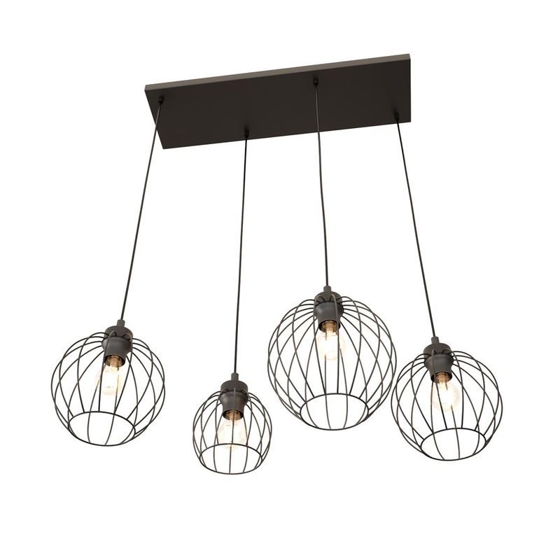 Emibig Lighting Taklampa NANDO 4 BL