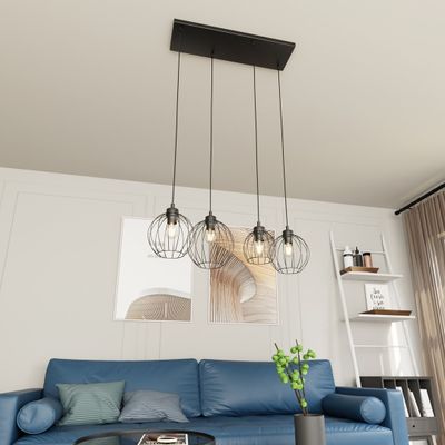 Emibig Lighting Taklampa NANDO 4 BL