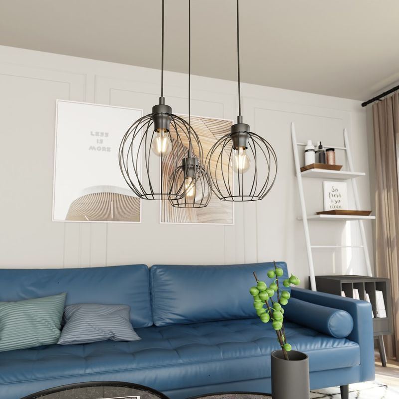 Emibig Lighting Taklampa NANDO 3PREM BL