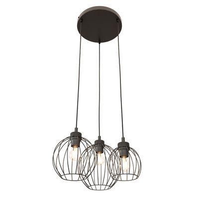 Emibig Lighting Taklampa NANDO 3PREM BL