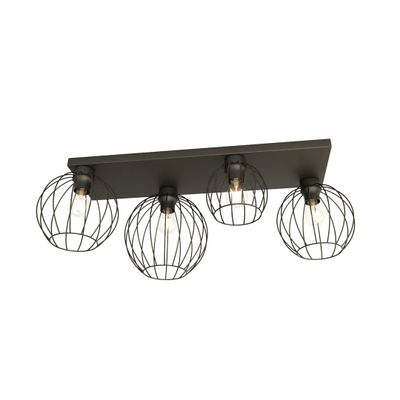 Emibig Lighting Taklampa NEST 4 BL