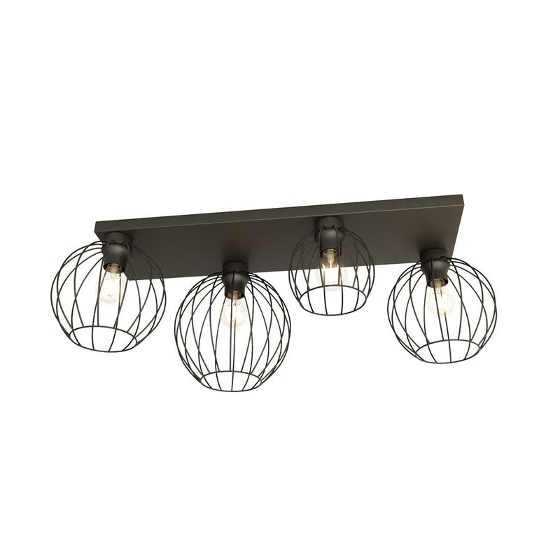 Emibig Lighting Taklampa NEST 4 BL