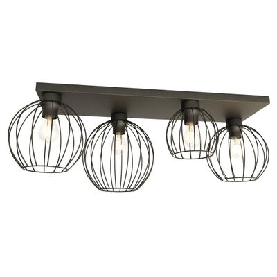 Emibig Lighting Taklampa NEST 4 BL