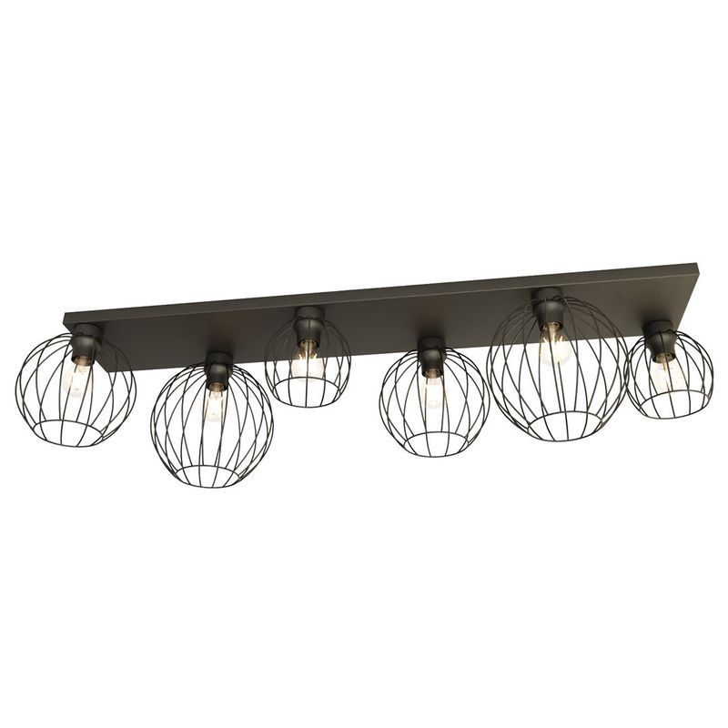 Emibig Lighting Taklampa NEST 6 BL