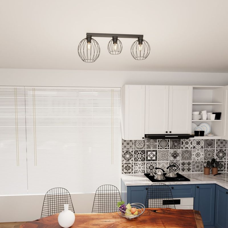 Emibig Lighting Taklampa NEST 3 BL