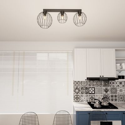 Emibig Lighting Taklampa NEST 3 BL
