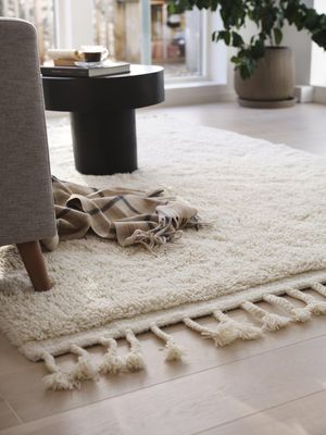 Svanefors Uma Ullmatta Offwhite 170x240 cm
