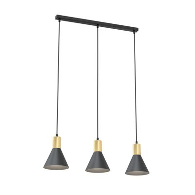 Emibig Lighting Taklampa ROSA 3 BL