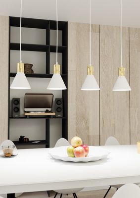 Emibig Lighting Taklampa ROSA 4 WH