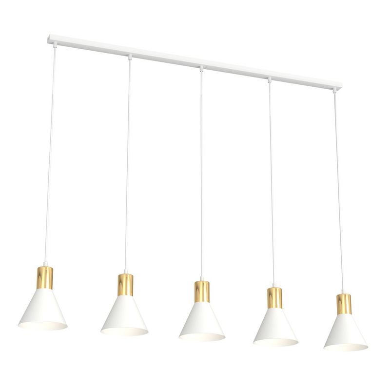 Emibig Lighting Taklampa ROSA 5 WH