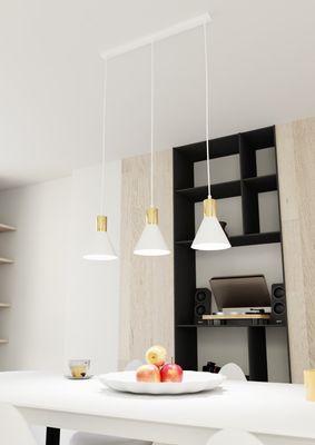 Emibig Lighting Taklampa ROSA 3 WH