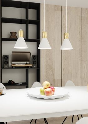Emibig Lighting Taklampa ROSA 3 WH