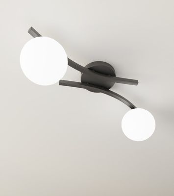Emibig Lighting Taklampa OPUS 2 BL OPAL