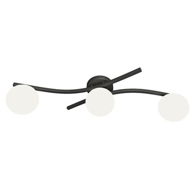 Emibig Lighting Taklampa OPUS 3 BL OPAL