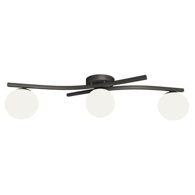 Emibig Lighting Taklampa OPUS 3 BL OPAL