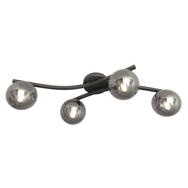 Emibig Lighting Taklampa OPUS 4 BL GRAFIT