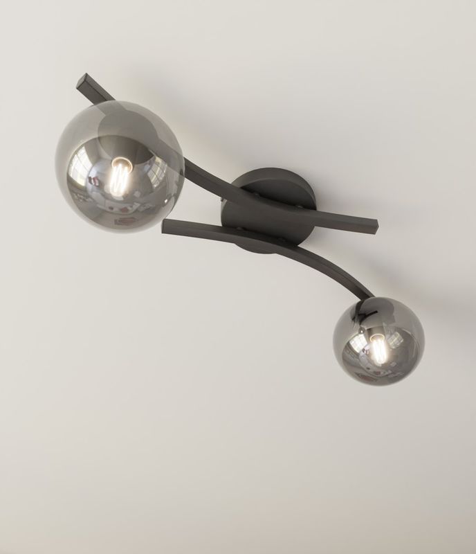 Emibig Lighting Taklampa OPUS 2 BL GRAFIT