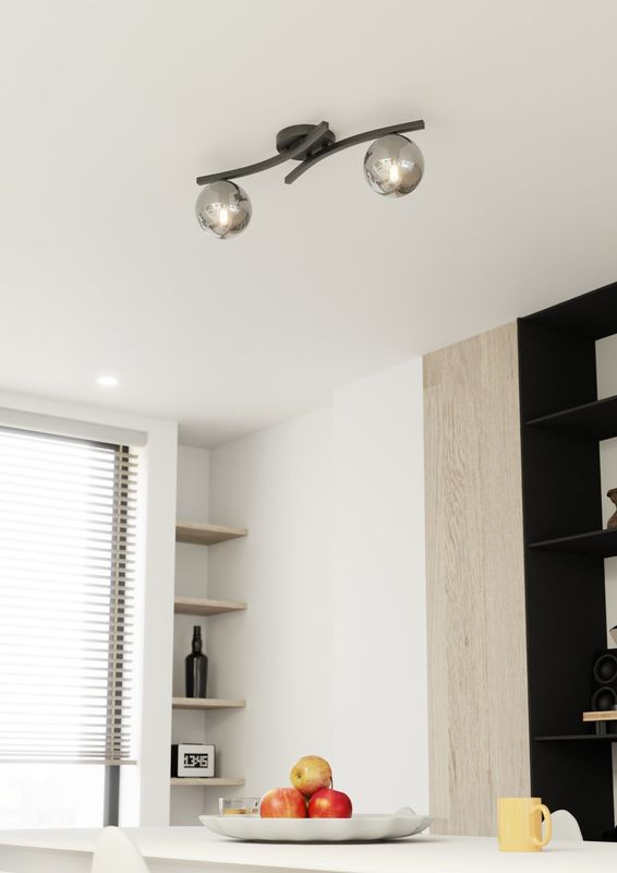 Emibig Lighting Taklampa OPUS 2 BL GRAFIT