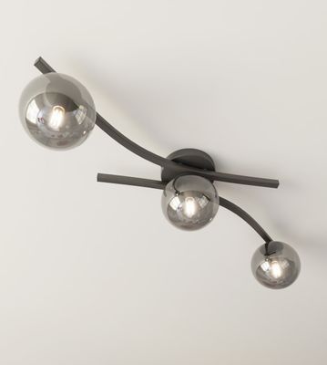 Emibig Lighting Taklampa OPUS 3 BL GRAFIT