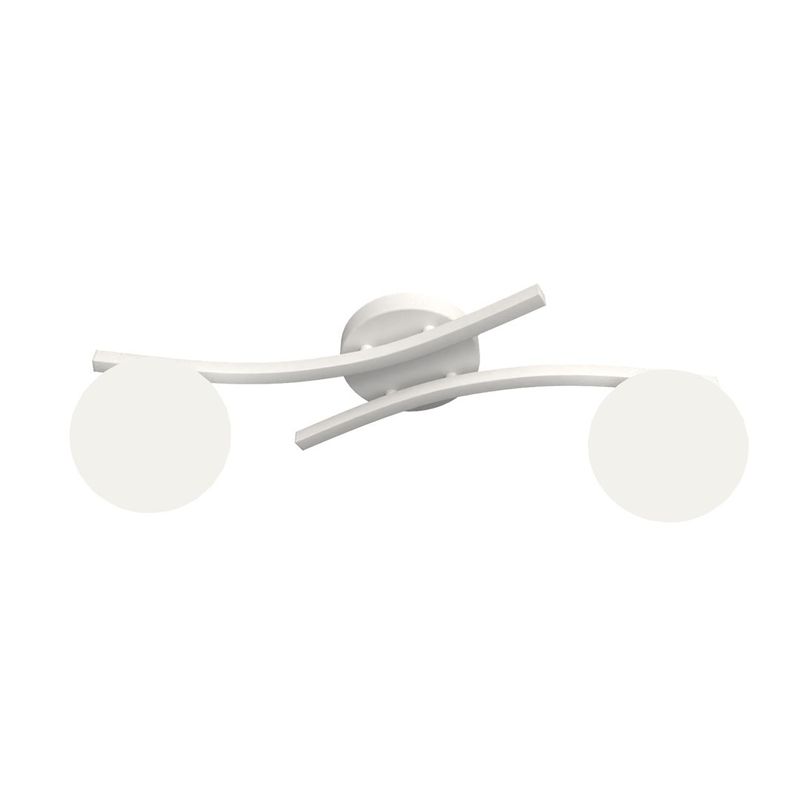 Emibig Lighting Taklampa OPUS 2 WH OPAL