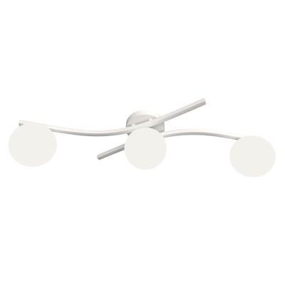 Emibig Lighting Taklampa OPUS 3 WH OPAL
