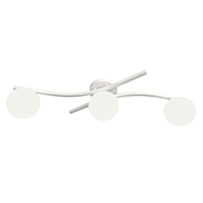 Emibig Lighting Taklampa OPUS 3 WH OPAL