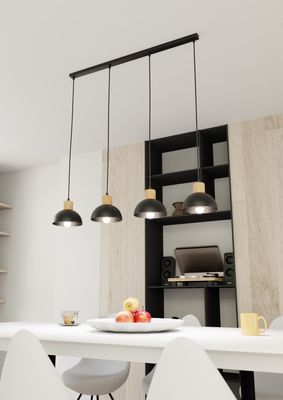 Emibig Lighting Taklampa SECO 4 BL
