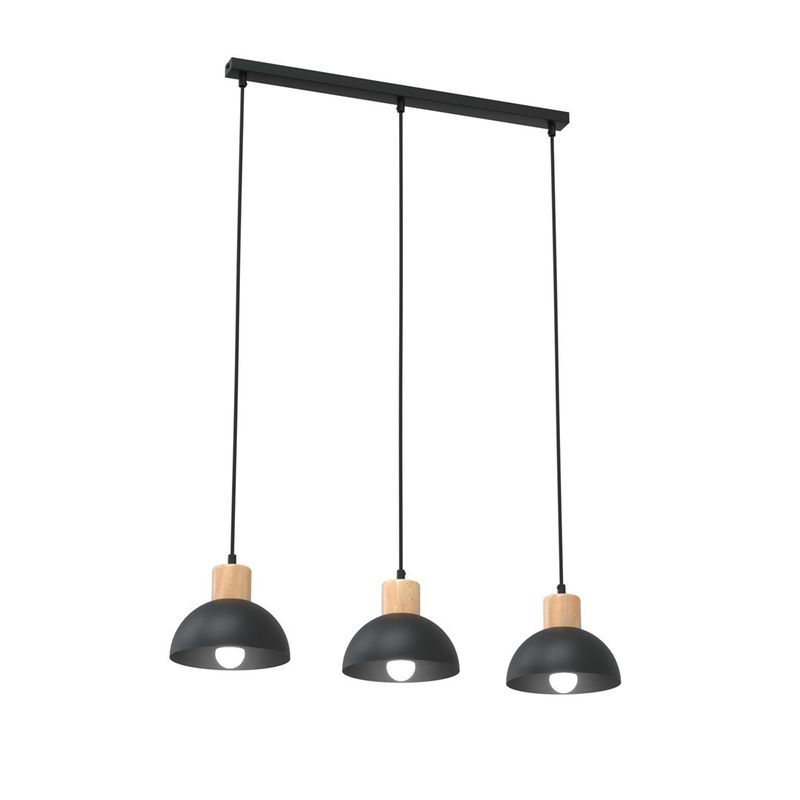 Emibig Lighting Taklampa SECO 3 BL