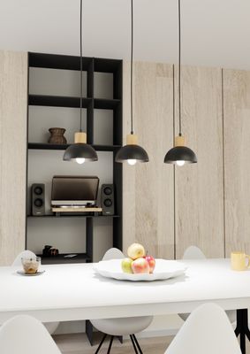 Emibig Lighting Taklampa SECO 3 BL