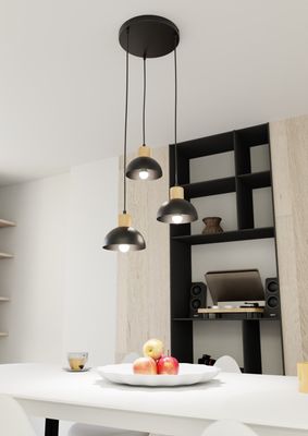Emibig Lighting Taklampa SECO 3 PREM BL