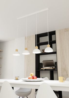 Emibig Lighting Taklampa SECO 4 WH