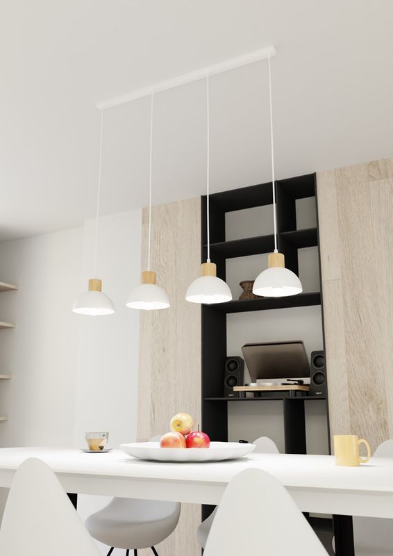 Emibig Lighting Taklampa SECO 4 WH