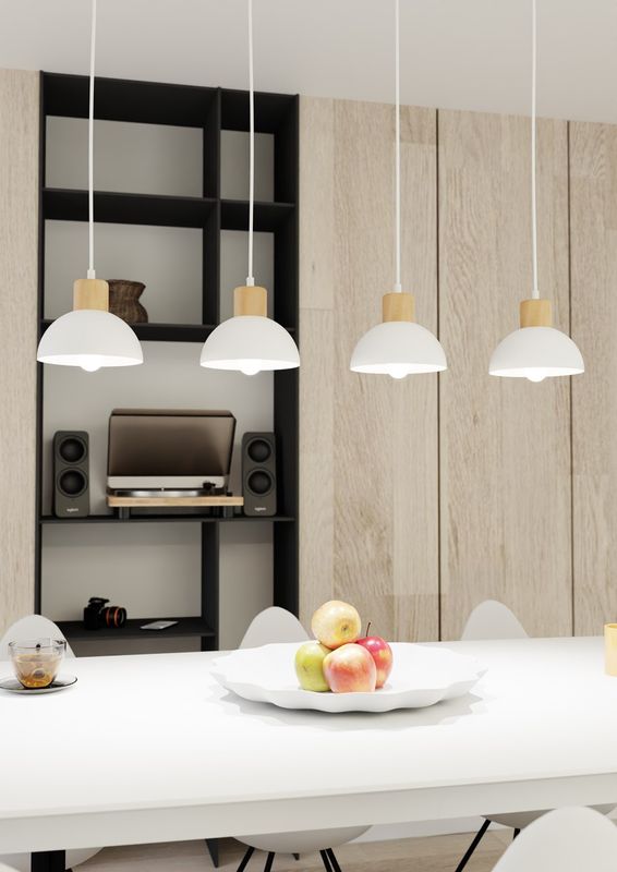 Emibig Lighting Taklampa SECO 4 WH