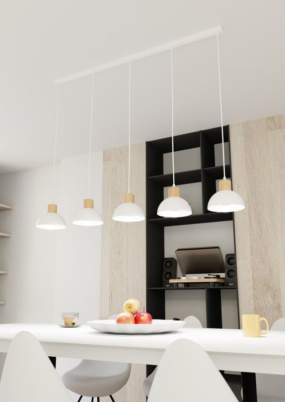 Emibig Lighting Taklampa SECO 5 WH