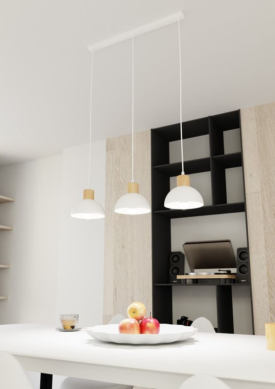Emibig Lighting Taklampa SECO 3 WH