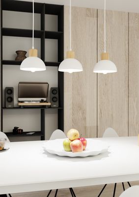 Emibig Lighting Taklampa SECO 3 WH
