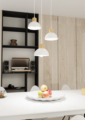 Emibig Lighting Taklampa SECO 3 PREM WH