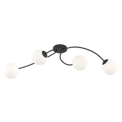 Emibig Lighting Taklampa VIBRA 4 BL OPAL