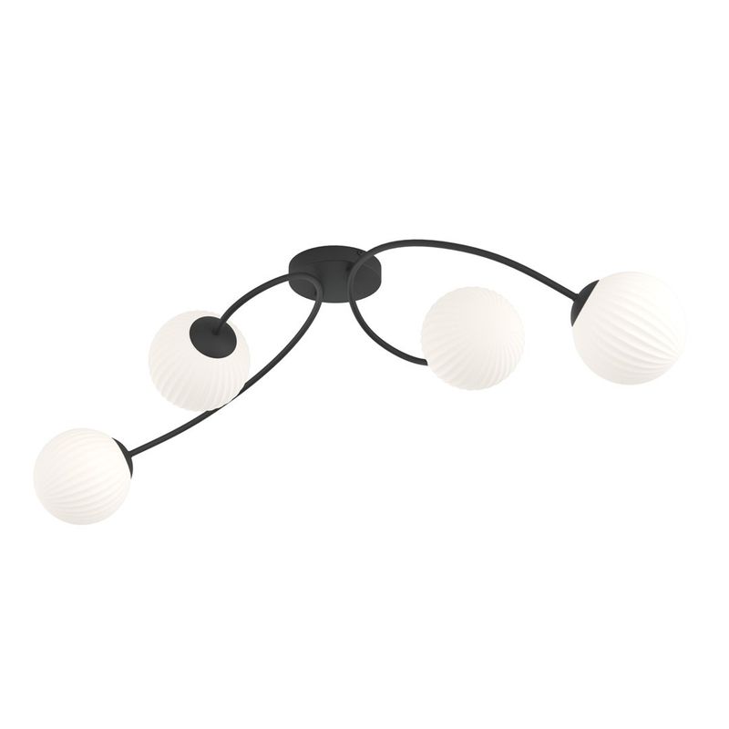 Emibig Lighting Taklampa VIBRA 4 BL OPAL