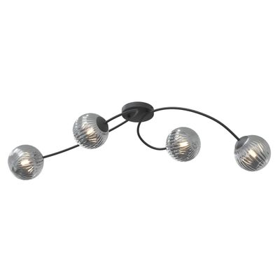 Emibig Lighting Taklampa VIBRA 4 BL GRAFIT