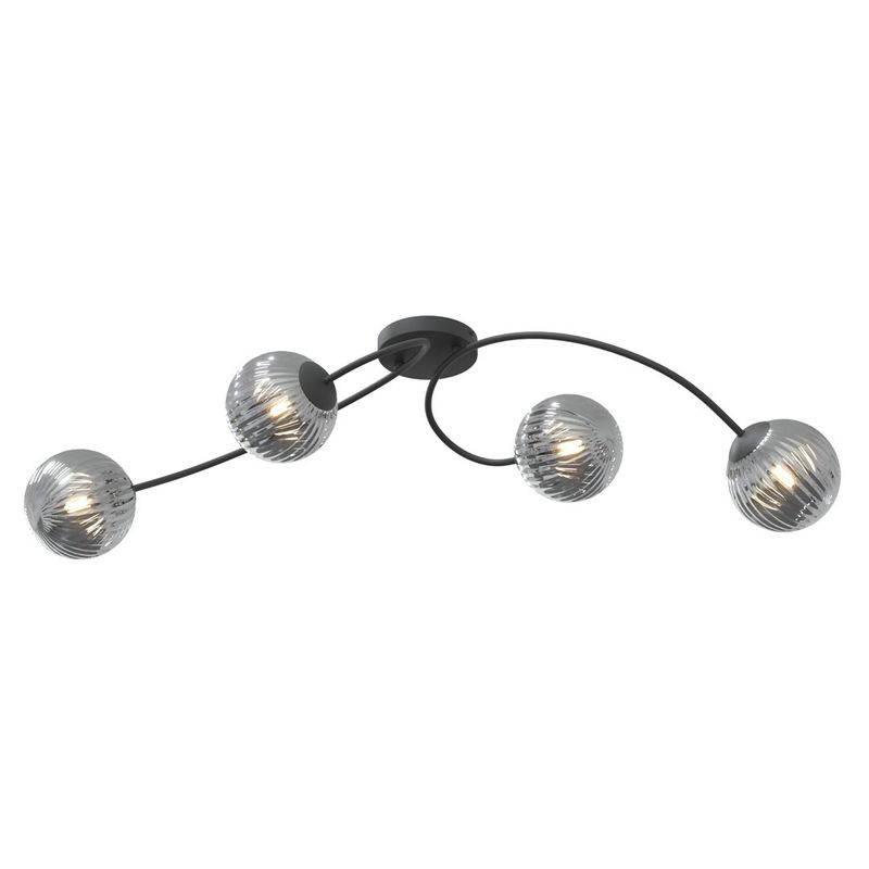 Emibig Lighting Taklampa VIBRA 4 BL GRAFIT