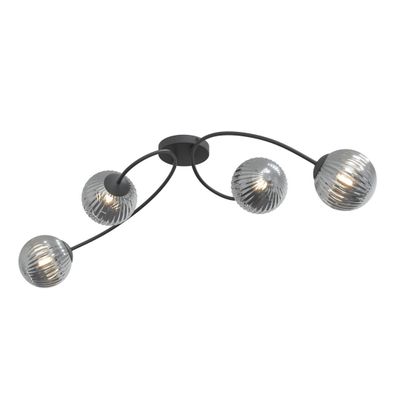 Emibig Lighting Taklampa VIBRA 4 BL GRAFIT