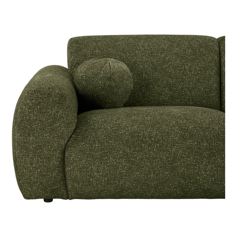 House Nordic Clyde Loungesoffa - Högerställd, Olivgrön