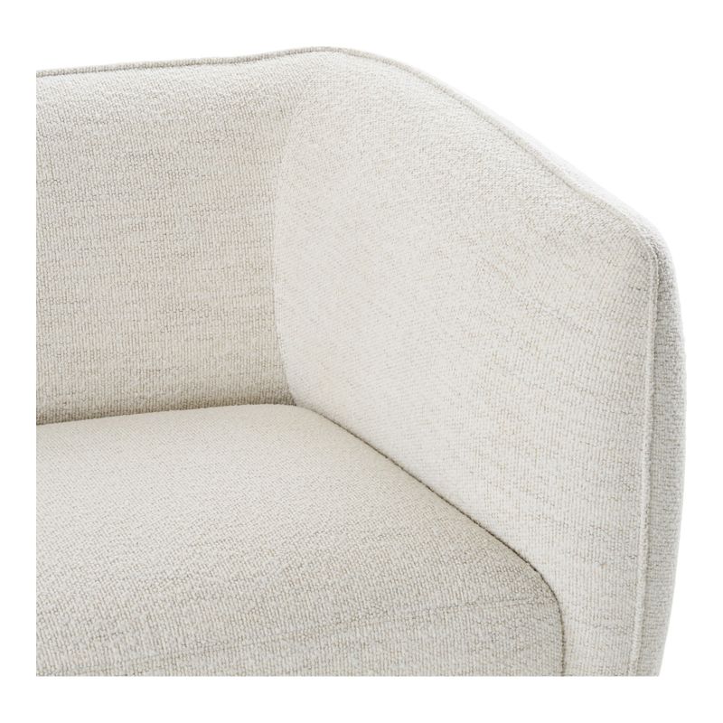 House Nordic Noor Loungesoffa - L-soffa med 2 dynor, vänstervänd, benvit