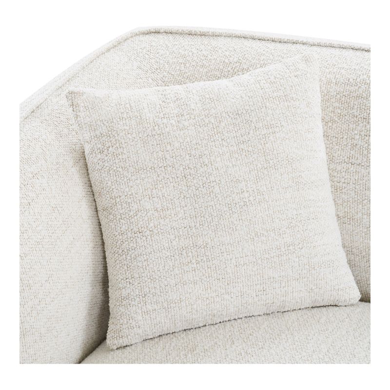 House Nordic Noor Loungesoffa - Högerställd, Benvit
