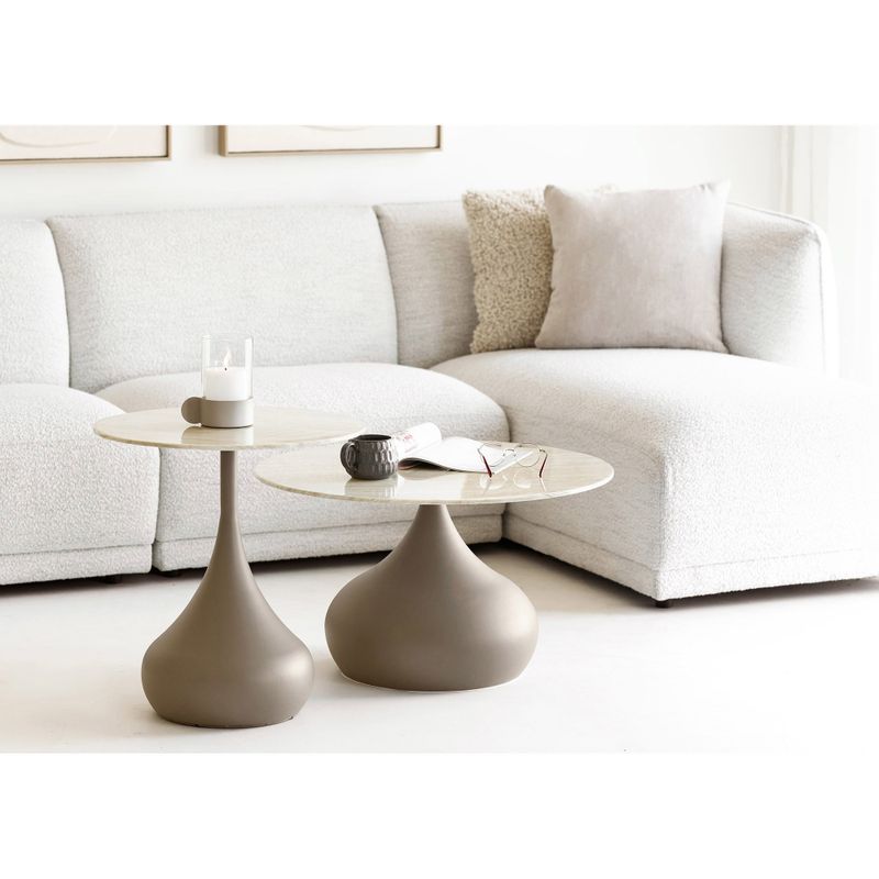 House Nordic Noor Loungesoffa - Högerställd, Benvit