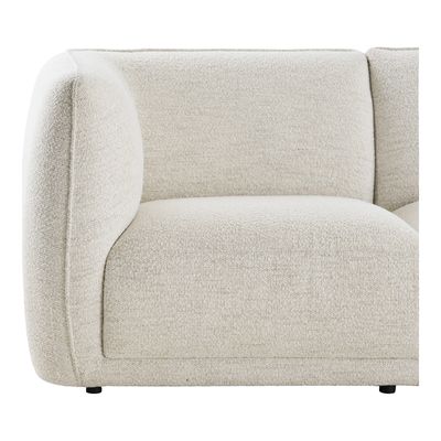 House Nordic Noor Loungesoffa - Högerställd, Benvit