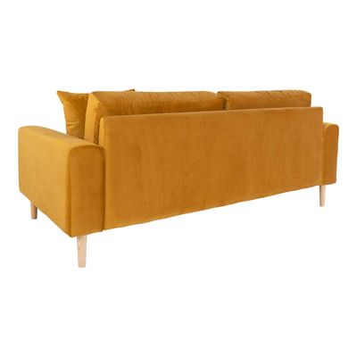 House Nordic Lido 2,5-sitssoffa, Senapsgul