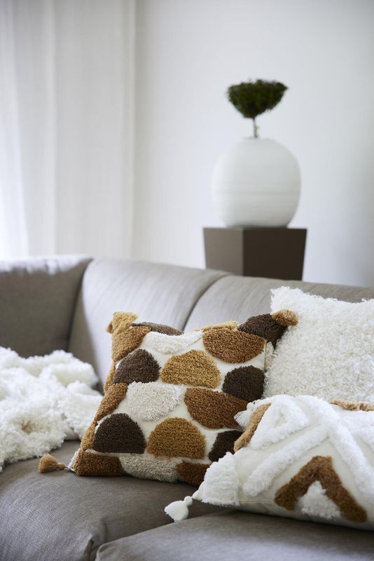 Svanefors Bente Kuddfodral Brun 30x50 cm